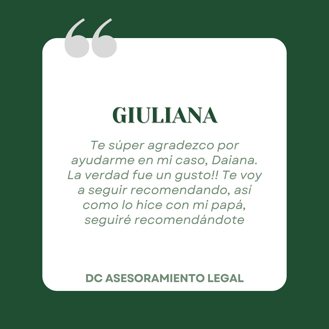Testimonio de Giuliana